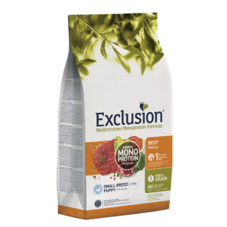 Exclusion Mediterraneo Puppy Medium Breed Manzo kg 12