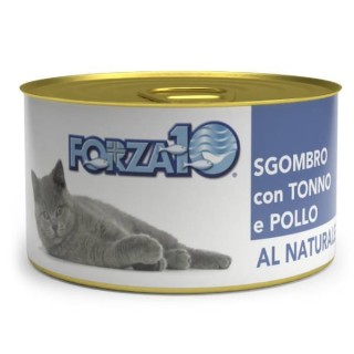 Forza 10 - Al Naturale con Sgombro, Tonno e Pollo da 75g