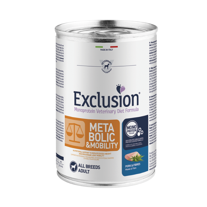Exclusion Diet Metabolic & Mobility Adult All Breeds 400gr