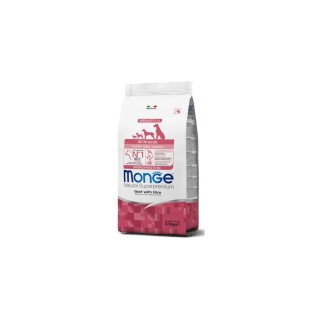 Monge Natural Superpremium All Breeds Puppy & Junior Monoprotein Manzo con Riso kg 12