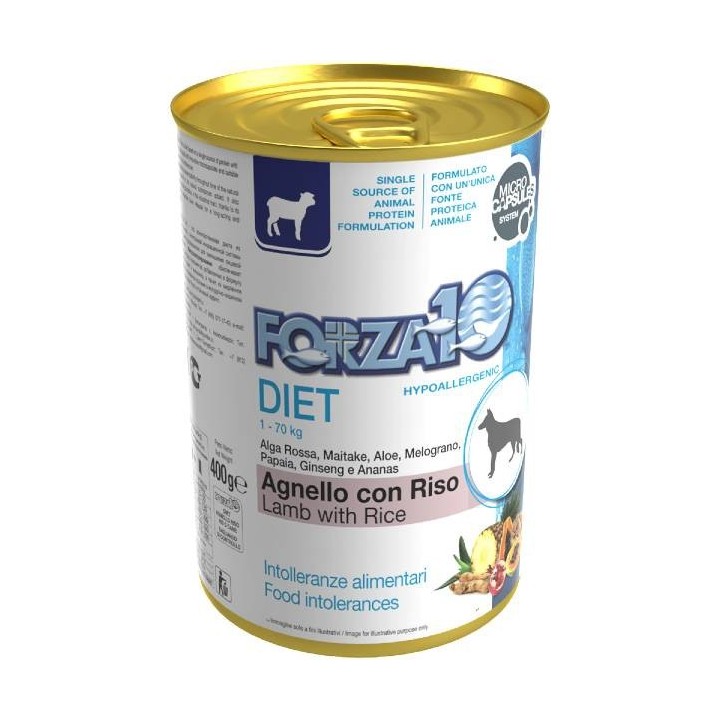 Forza 10 - Patè Diet con Agnello e Riso 400g